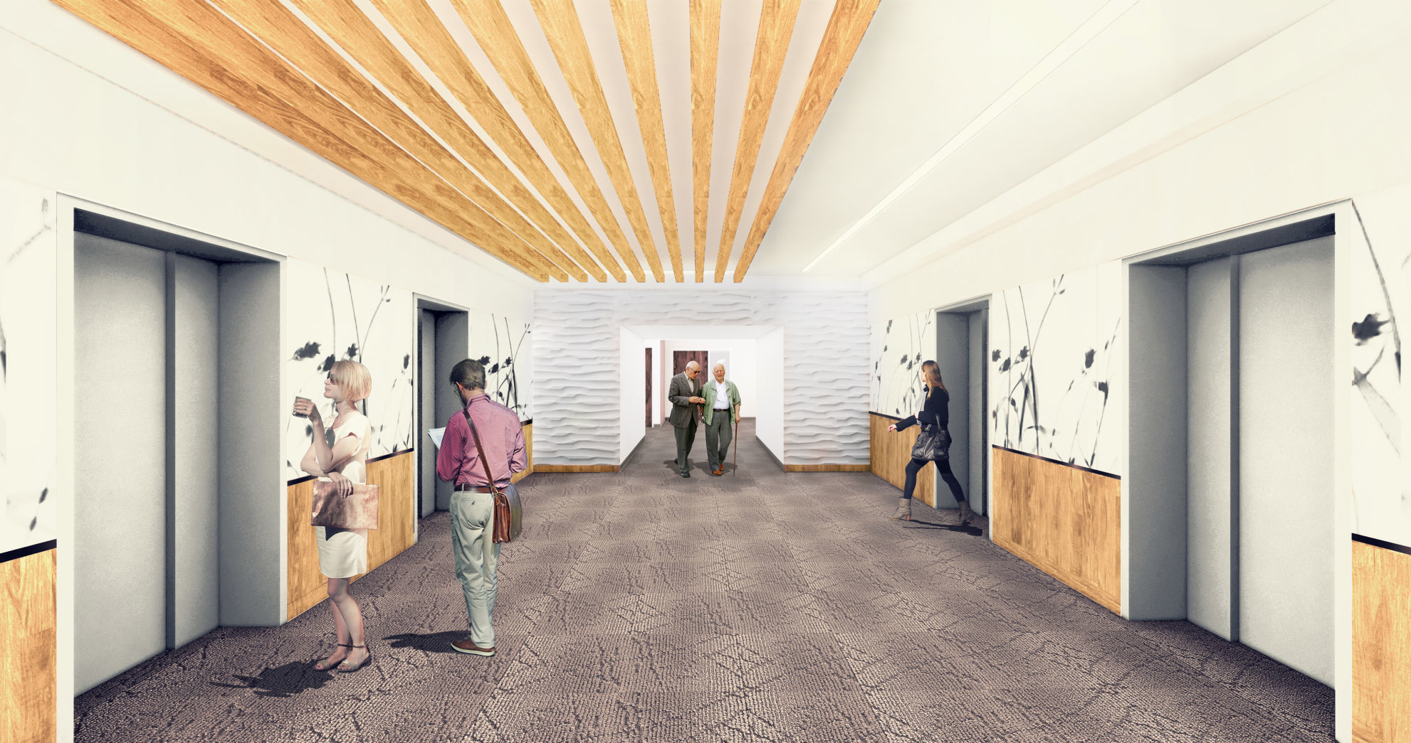 Second Floor Elevator Lobby